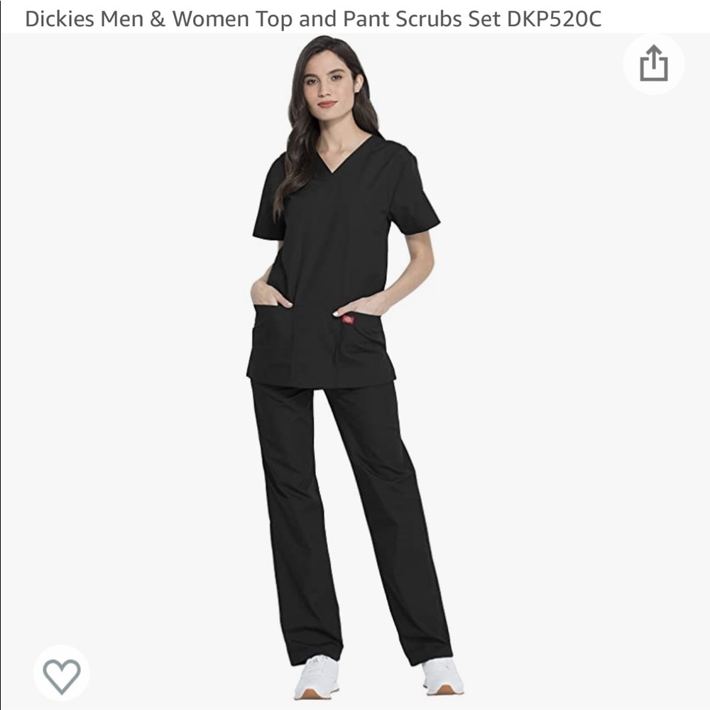 Dickies Unisex Scrub Top and Pants Set